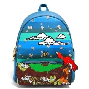 Danielle Nicole Disney The‎ Fox and the Hound Log Mini Backpack